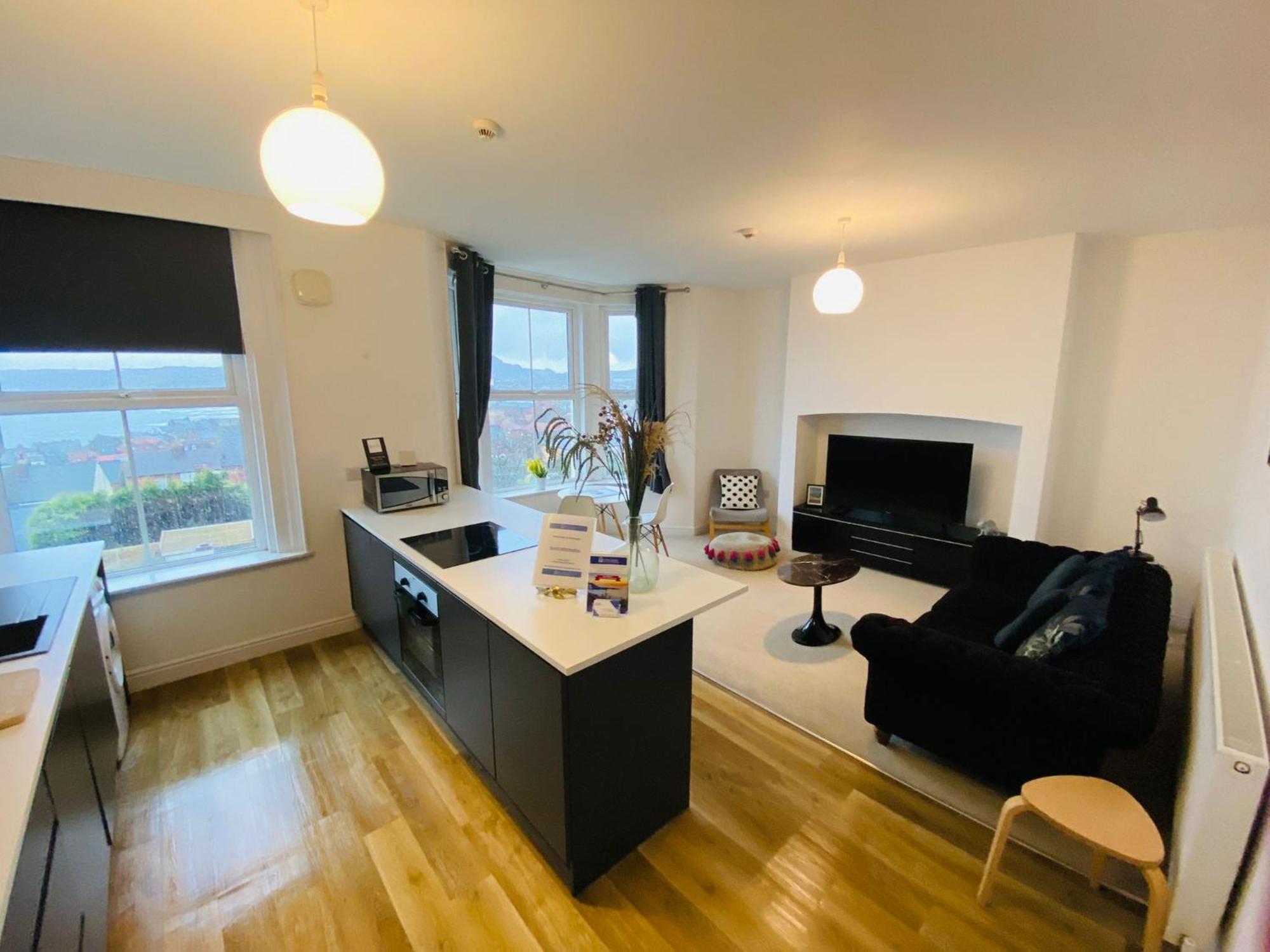 Seascape Scarborough Stunning Seaview Holiday Home Apartment Buitenkant foto